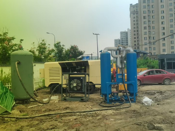 干燥压缩空气在管道工程中的应用