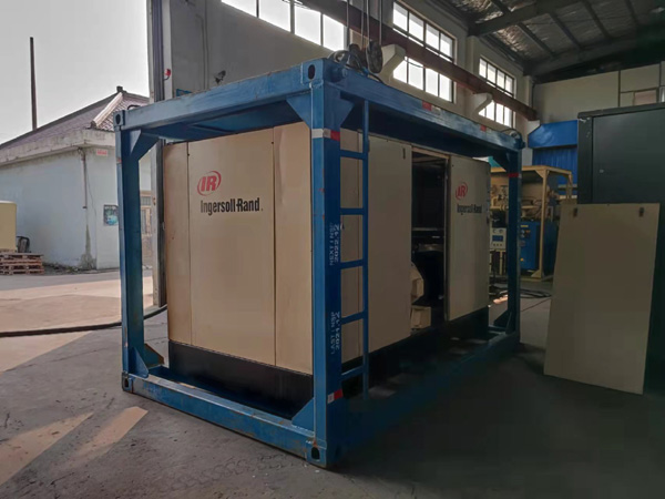 英格索兰无油SM250空压机租赁,高效节能的工业动力解决方案