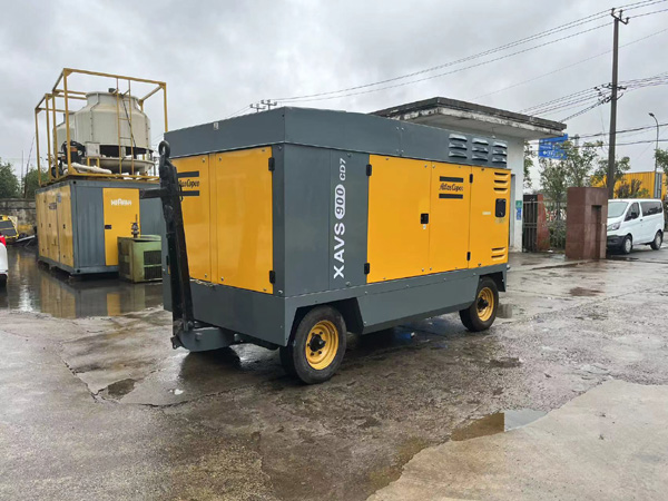 阿特拉斯XAVS900柴驱中压空气压缩机租赁的五大核心优势解析