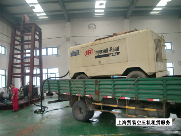 英格索兰柴驱空压机XP900租赁服务,打造高效可靠的气动测试平台解决方案