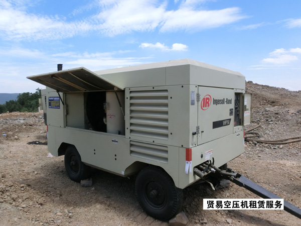 矿山高效动力解决方案,英格索兰柴驱空压机VHP750租赁服务深度解析