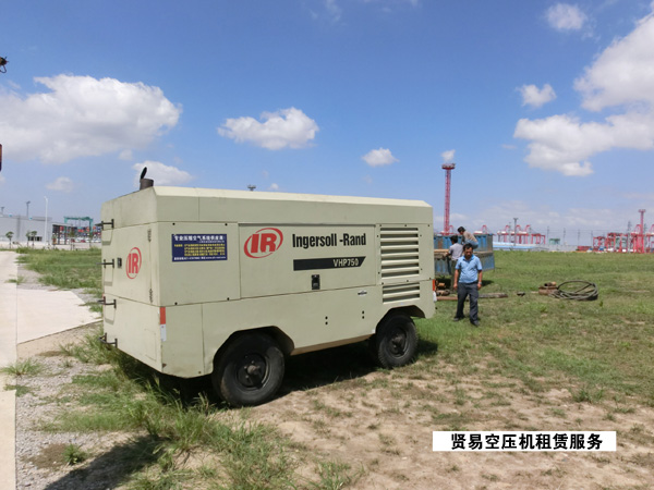 贤易柴驱空压机租赁,为地质勘探工程注入高效动力解决方案