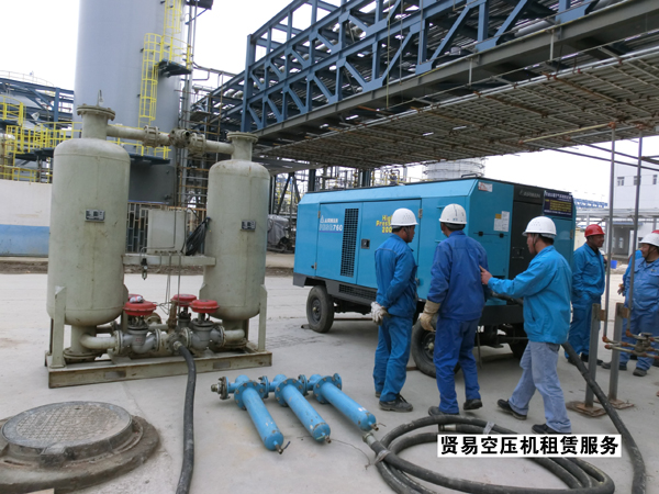 中风压空压机配套干燥机租赁:管道建设工程的高效动力与干燥保障解决方案