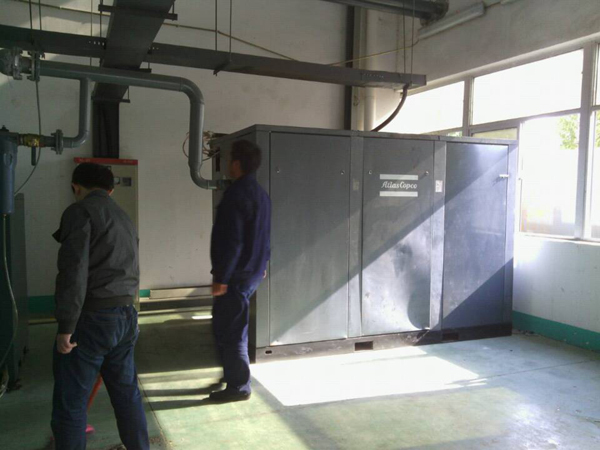 阿特拉斯GA110空压机租赁:为合肥工厂稳定供气的智慧解决方案