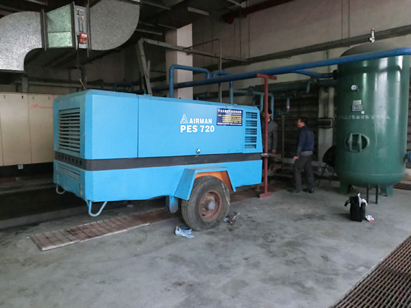 埃尔曼电移动PES720租赁服务:解锁工厂用气高效灵活新方案