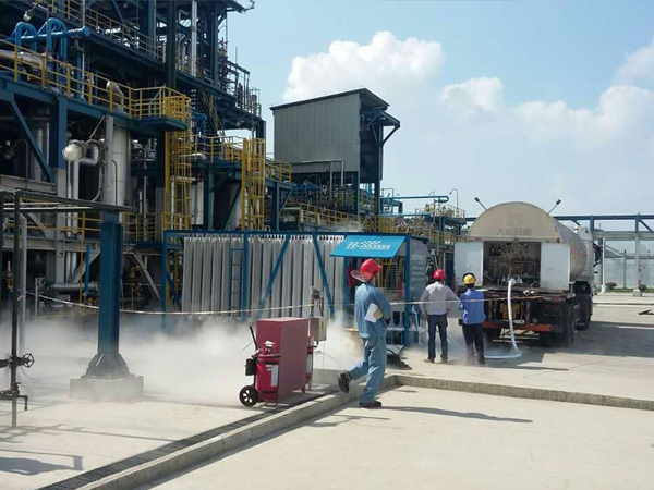 贤易氮气置换专业服务为化工装置试压保驾护航