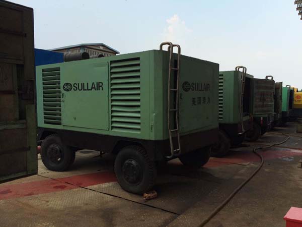 寿力移动式空压机900H:为桥梁工程注入强劲动力,贤易租赁专业服务全程护航