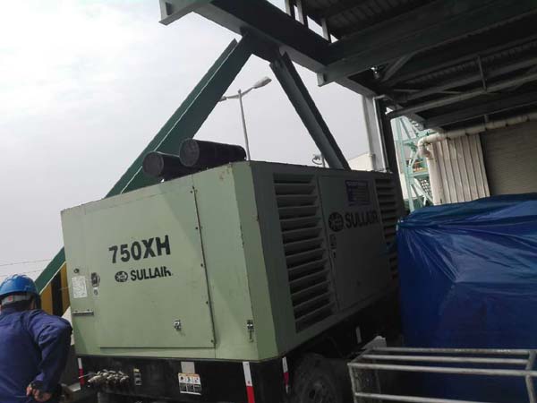 寿力柴驱空压机750XH租赁:为海底工程提供持续稳定高压气源的关键解决方案