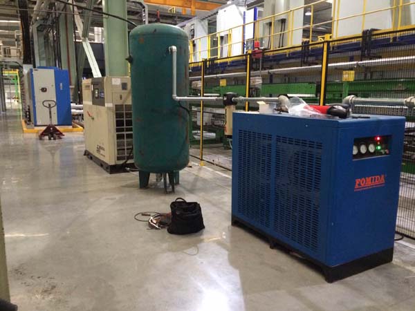 空压机配套冷冻式干燥机租赁:为汽车装配车间高效提供干燥压缩空气的解决方案