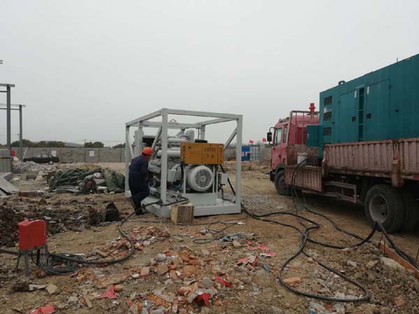 150公斤电驱高压空压机租赁:为天然气管道试压提供可靠保障