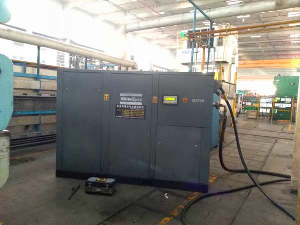 阿特拉斯GA110空压机长期租赁服务:如何保障汽车零部件工厂稳定供气？