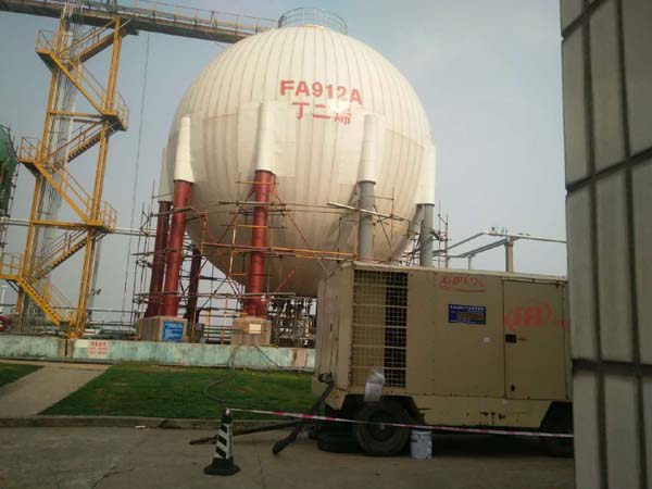 江苏球罐气密安全快捷服务:为项目投产按下“加速键”