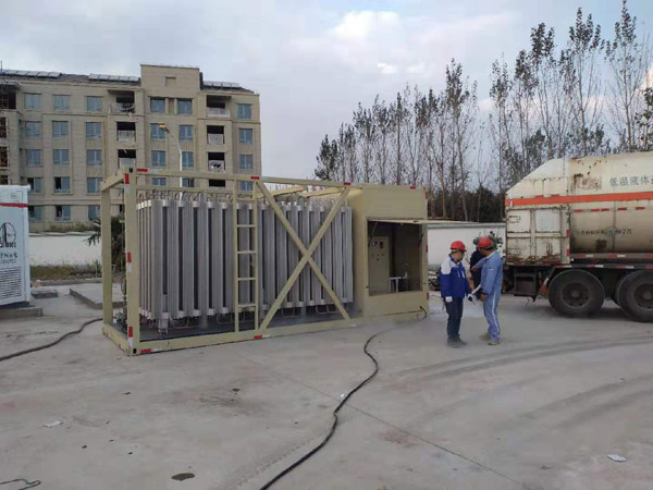 贤易氮气高压机租赁为嘉定公交加氢站提供试压服务,保障氢能交通安全高效运行