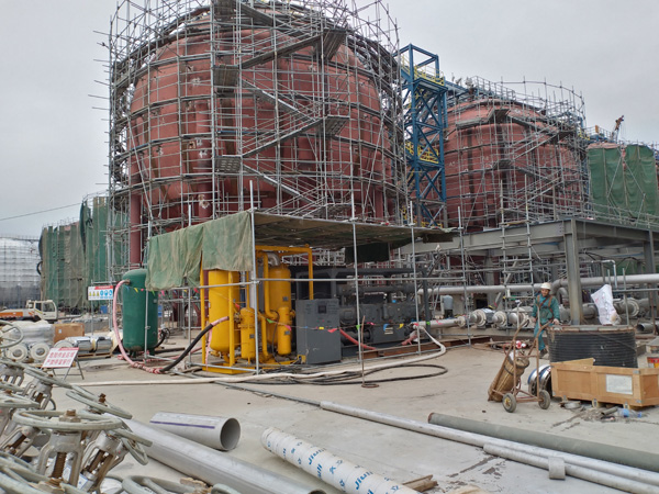 高压无油空压机租赁:化工球罐气密工程的安全与效率之选