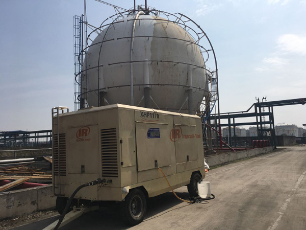 上海贤易球罐气密安全可靠高效,为安徽化工提供专业服务