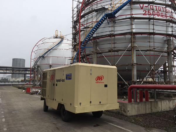 30bar高压压缩空气在球罐气密试压中的应用与优势解析