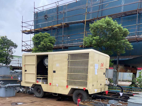 大排量柴驱空压机HP1600:如何为船舶修造行业提供稳定高效气源？