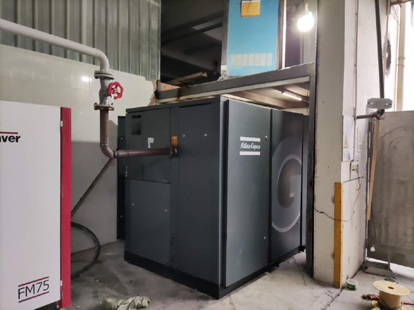 工厂空压机故障停气?阿特拉斯GA132空压机租赁高效供气解决方案