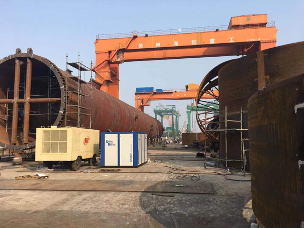 贤易高压压缩空气试压服务江苏化工装备企业,筑牢设备安全防线