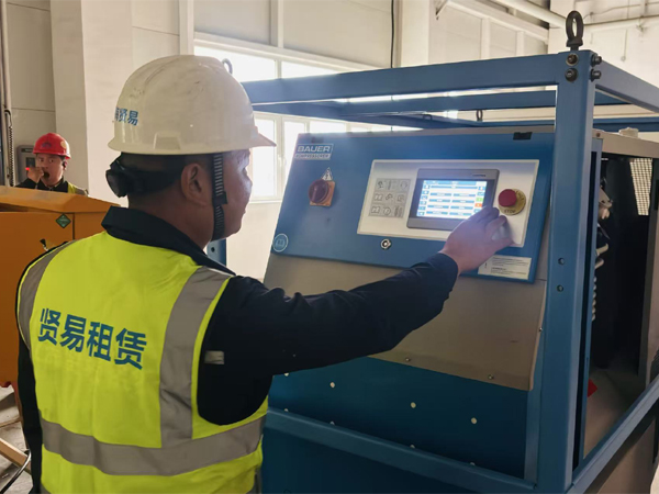 宝华500bar高压空压机租赁服务:动力公司测试中的高效解决方案