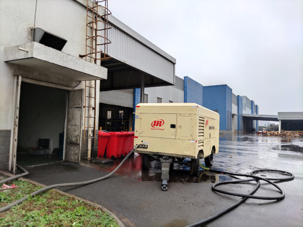 电驱移动式高压空压机租赁服务助力激光切割行业降本增效