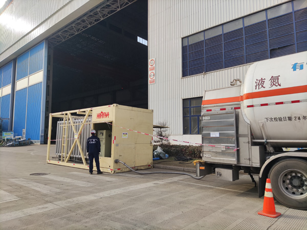 贤易高标准高要求氮气置换试压服务助力海工项目安全高效推进