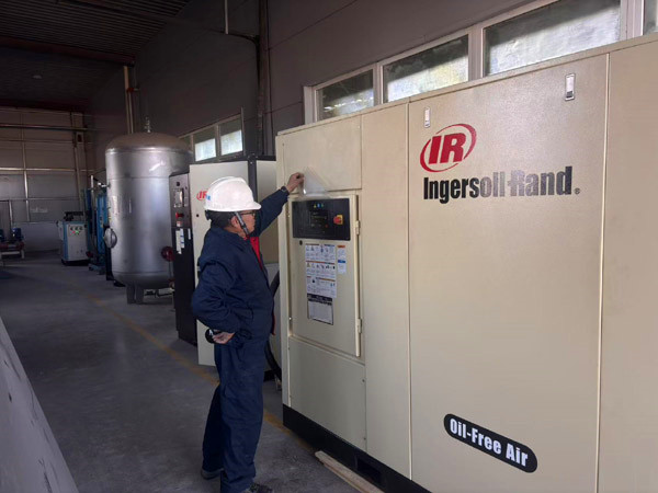 英格索兰无油空压机租赁服务于汽车行业